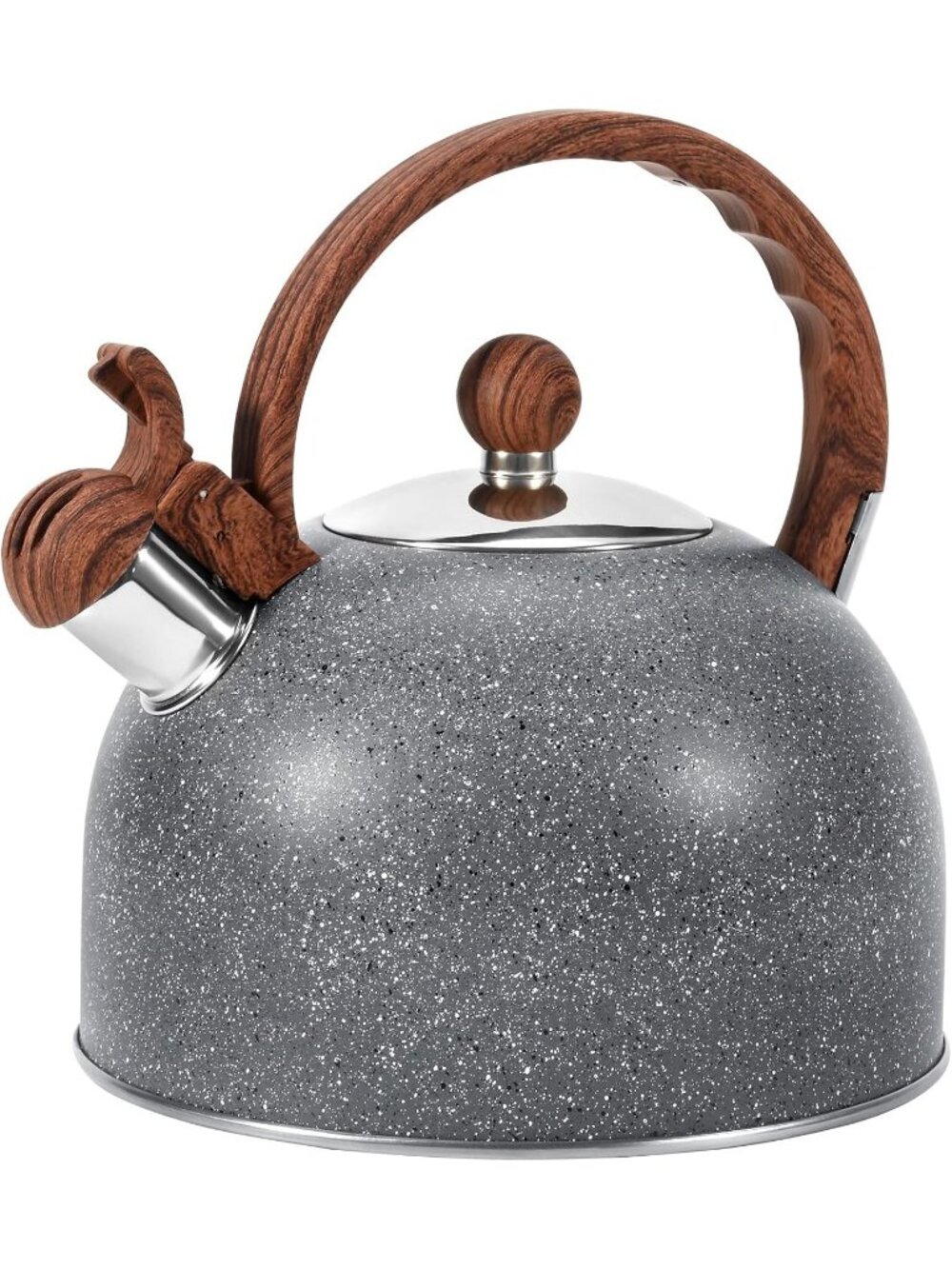 GGC 3.1QT Starry Grey Stainless Steel Whistling Tea Kettle For Kitchen Stove Top - Picture 1 of 6